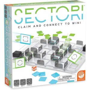 Sectori Strategy Board Games for 2 Players for Family Night or for Kids and Adults Ages 7+