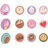 Peacable Kingdom Sweet Scented Scratch and Sniff Stickers – Includes 30 Tins of Donut, Ice Cream, or Cupcake Stickers, Perfect for Valentine’s Classroom Giveaways, Stickers Handouts & Party Favors