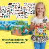 Peaceable Kingdom Press Sticker Fun! At The Zoo Reusable Sticker Tote