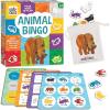World of Eric Carle: Animal Bingo Game – Wooden Toddler Bingo Set Featuring Brown Bear – Learn Animal Sounds, Movements, Colors & Matching – Preschool Game for Ages 2+