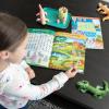Peaceable Kingdom Animals Sticker Activity Book – 200+ Colorful Stickers, 38 Pages of Coloring, Puzzles & Reusable Puffy Sticker Scenes for Ages 3+