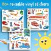 Peaceable Kingdom Sticker Fun! At the Airport Reusable Sticker Tote