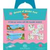 Peaceable Kingdom Sticker Fun! Mermaid Reusable Sticker Tote