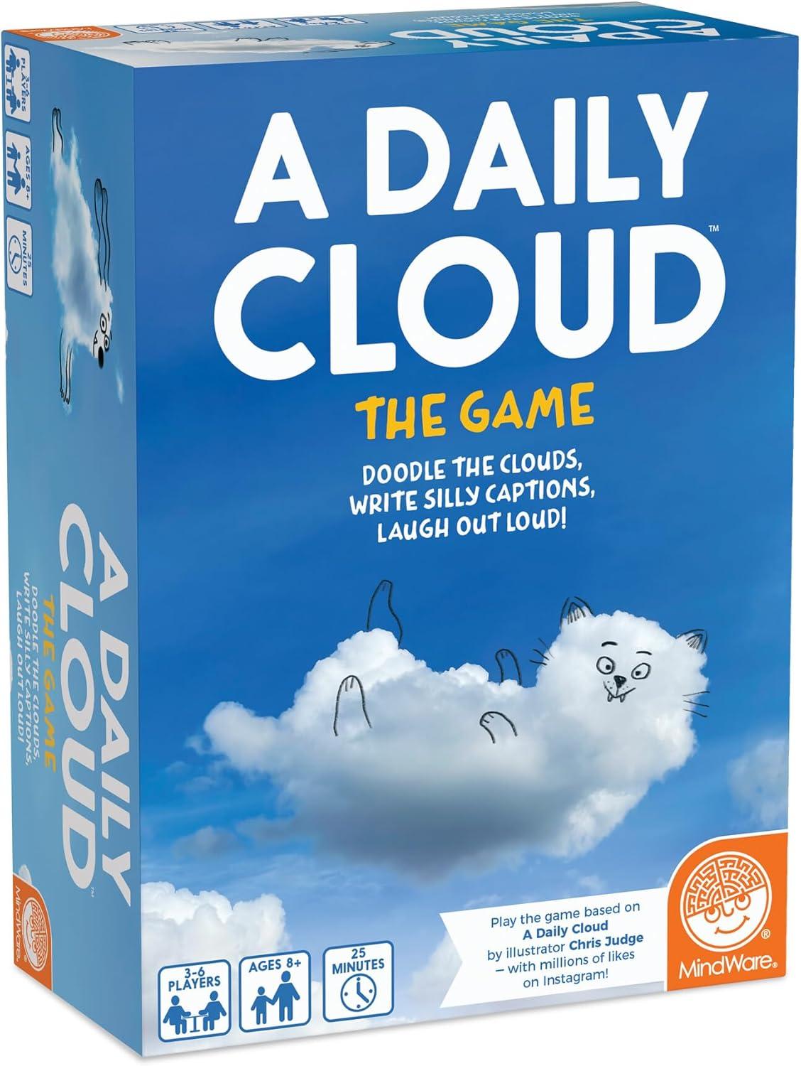 imageMindWare A Daily Cloud Family Game Fun Drawing amp Caption Card Game for Kids Teens amp Adults Family Game Night Boosts Creativity amp Storytelling Ages 8 36 Players 25Minute Gameplay