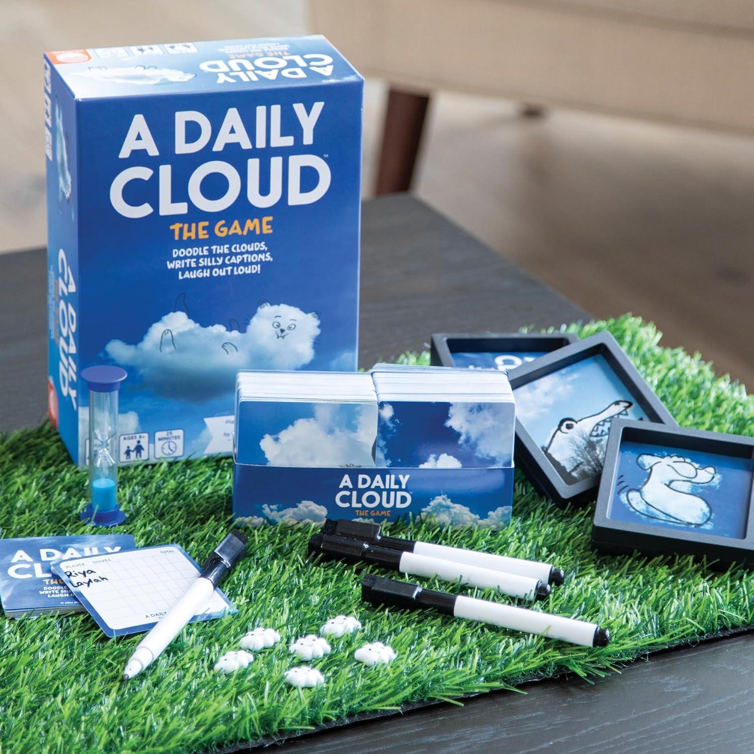 imageMindWare A Daily Cloud Family Game Fun Drawing amp Caption Card Game for Kids Teens amp Adults Family Game Night Boosts Creativity amp Storytelling Ages 8 36 Players 25Minute Gameplay