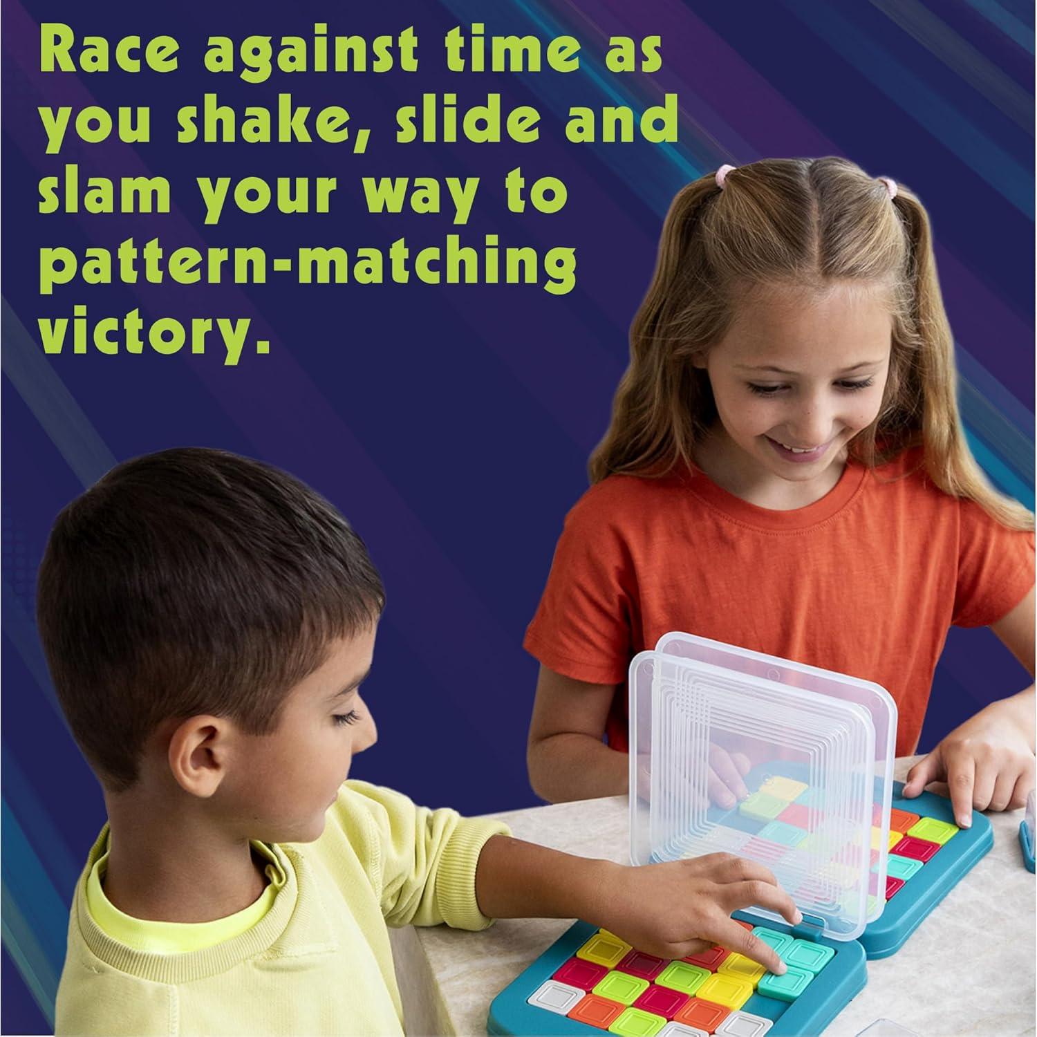 imageMindWare Color Slam Sliding Puzzle Game for 6 Year Olds and Up