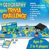 MindWare Geography Trivia Challenge – Board Game for Kids 8-12 and Up – Fun Trivia with 432 Double-Sided Question Cards – Educational Geography Game – Ages 8 and Up