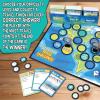 MindWare Geography Trivia Challenge – Board Game for Kids 8-12 and Up – Fun Trivia with 432 Double-Sided Question Cards – Educational Geography Game – Ages 8 and Up