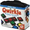 MindWare Qwirkle Strategy Games Pack of 2 – Travel Games Kit Includes Qwirkle Travel and Rummy – Ages 6 and Up