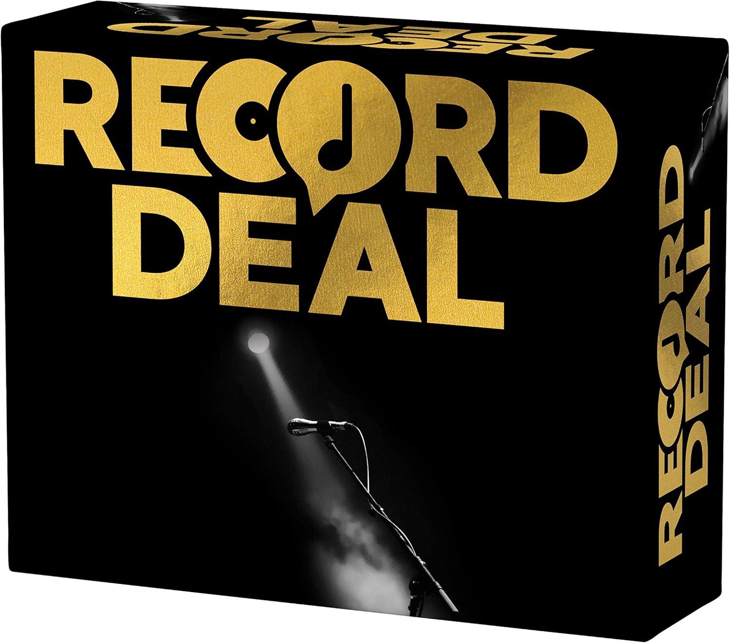 imageShenanigames Record Deal Party Card Experience Music Performance Voting Challenge with Song Genres Lyrics Beats Teen Players Age 14 Group Night Entertainment