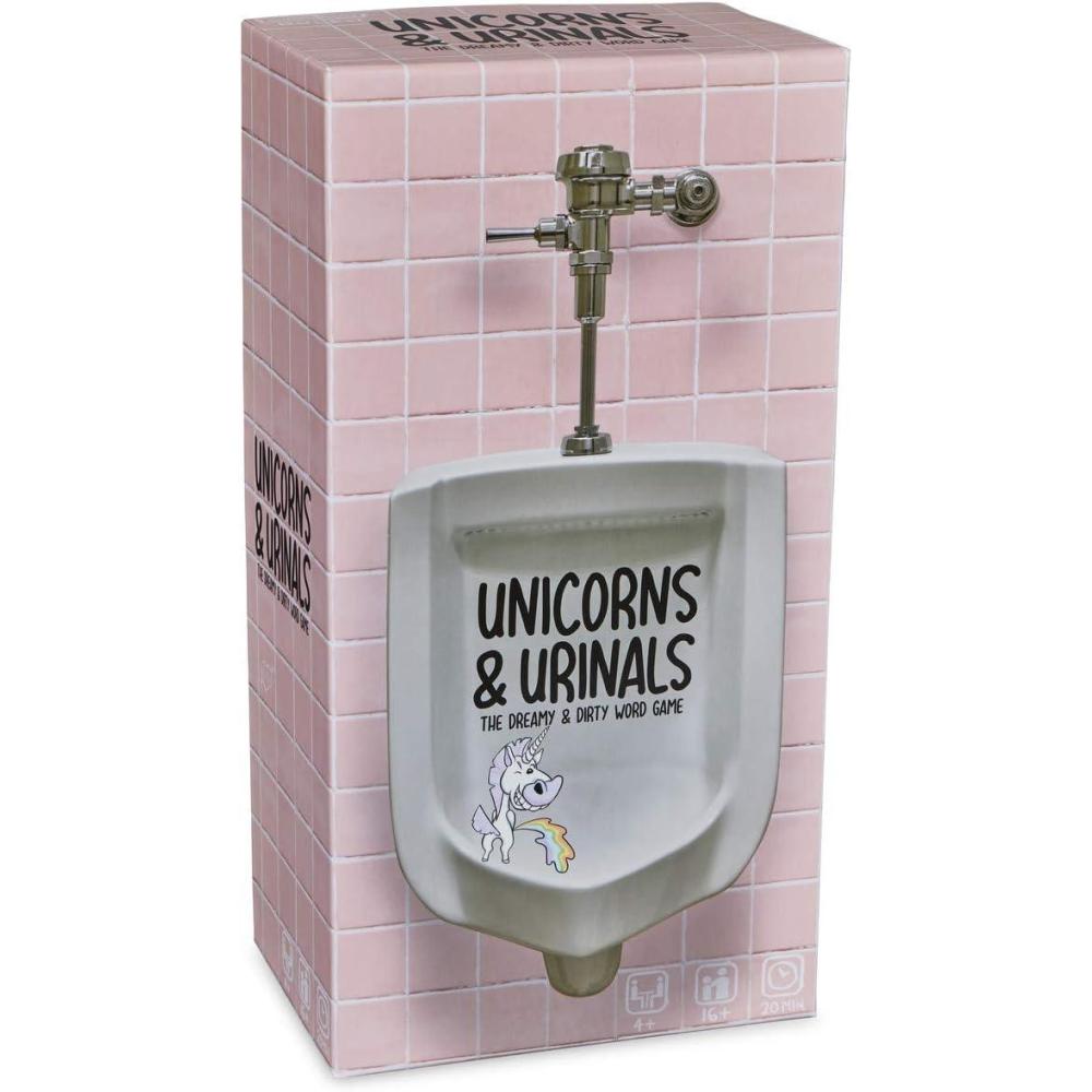 imageShenanigames Adult Party Games Unicorns amp Urinals Guess The Word Pair Choose Your own Level of NSFW Adaptable for Work College Parties Bars amp Game NightsBase Game