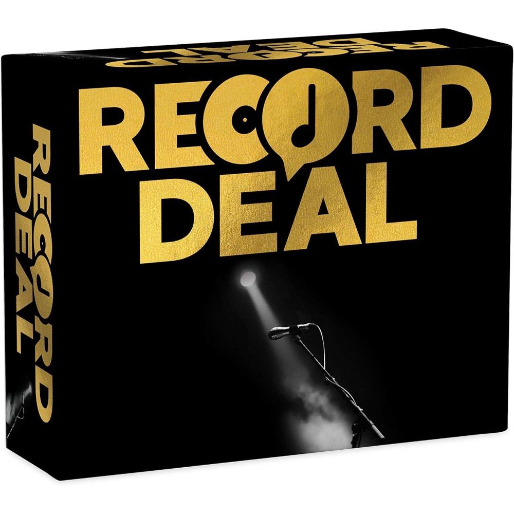 imageShenanigames Record Deal Party Card Experience Music Performance Voting Challenge with Song Genres Lyrics Beats Teen Players Age 14 Group Night Entertainment