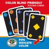 MindWare Qwirkle Rummy Card Game – Strategy Games for Adults and Family – Fun Family Games & Party Games for Adults – Match Shapes & Colors, Score Qwirkles to Win – Ages 8 and Up