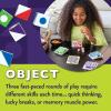 Mindware Q-Bitz Pattern Matching Fun Board Games for Family Game Night | Ages 8 and up 2-4 Players