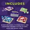 Mindware Q-Bitz Pattern Matching Fun Board Games for Family Game Night | Ages 8 and up 2-4 Players