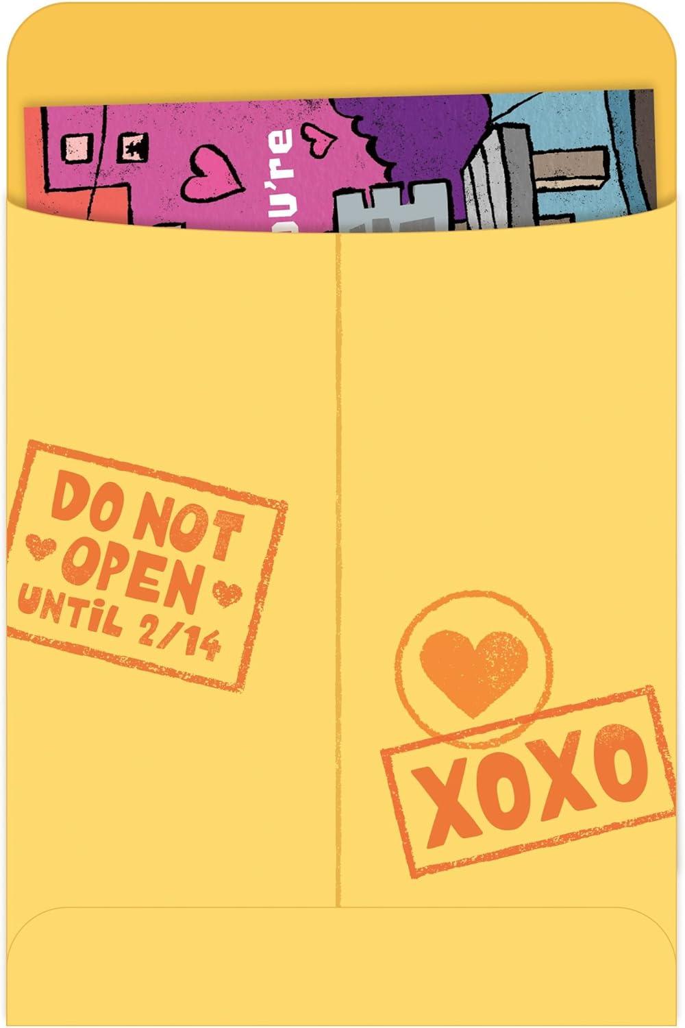 imagePeaceable Kingdom Secret Agent ScratchOff Valentine Cards 28 Cards