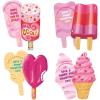 Peaceable Kingdom Chillin’ Strawberry Scratch and Sniff Valentines – 28 Ice Cream Card Pack