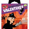 Peaceable Kingdom Secret Agent Scratch-Off Valentine Cards, 28 Cards