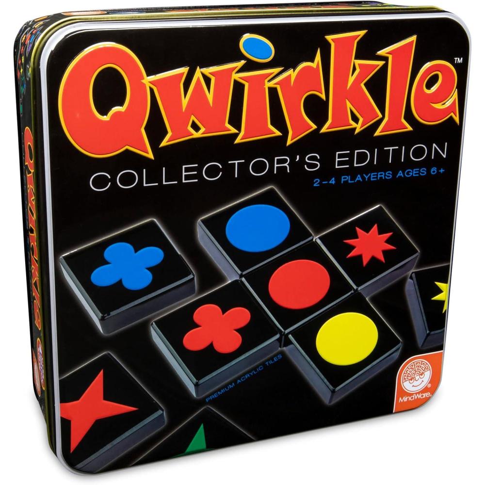 imageMindware Qwirkle Collectors Edition Family Game Ages 6 24 Players 45 Minutes Playing Time