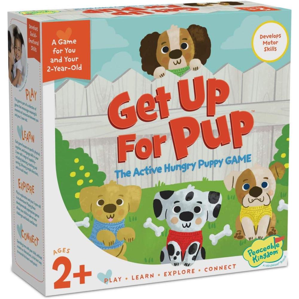 imagePeaceable Kingdom Get Up for Pup Skills Builder Game for Toddlers