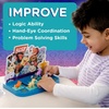 MindWare Doggy Showdown Logic Game – Single Player Puzzle Game – Portable Brain Games for Kids Ages 3 and Up – Includes Over 50 Beginner and Advanced Puzzle Cards