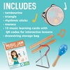 Music Jam with Ms Sarah Jane – Kids Music Activity Set with Rhythm and Movement Games Ages 3+
