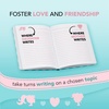 Mom and Me Journal – Mother Daughter Pass Back and Forth Journal with Guided Prompts Interactive Conversation Diary for Girls Bonding Activity Gift for Mother’s Day, Birthday – Ages 6+