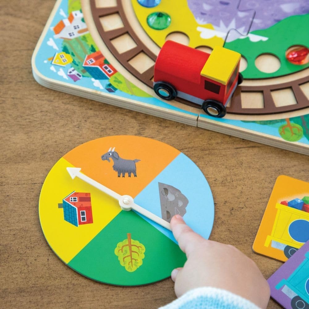 image:imagePeaceable Kingdom Round the Mountain Cooperative Board Game for Kids A cooperative game where players team up to win together for 24 players Ages 3