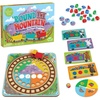 Peaceable Kingdom Round the Mountain Cooperative Board Game for Kids | A cooperative game where players team up to win together, for 2-4 players. Ages 3+.
